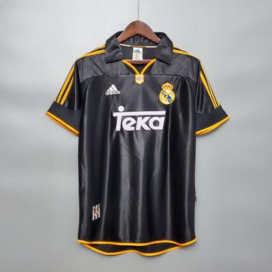 Camiseta Escudo Niños Negra/Lima Real Madrid - Real Madrid CF