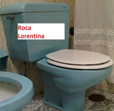 Milanuncios - Inodoro Roca Lorentina Azul