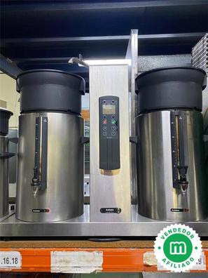 Freidora eléctrica comercial de doble cilindro con tanques de aceite de 2 x  6 L, control preciso de temperatura para restaurantes, supermercados y
