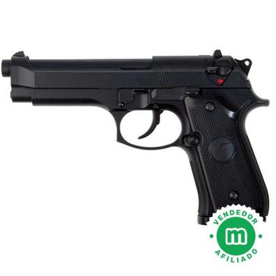 Pistola Airsoft GAS C02 6mm 285 fps Blowback KING ARMS Predator