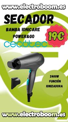Cecotec 04206 - Secador de Viaje 2400W Bamba IoniCare 5400