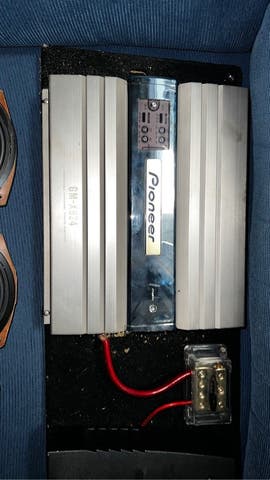 Amplificador De Coche Montesy 4x80W - Chip MF80.4, 4 Canales, Aluminio, Para Mejorar El Sonido Del Auto